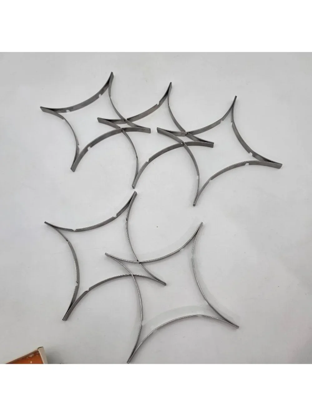 MCM Metal Geometric Trivet Hot Plate Racks Diamond Shapes Varying Designs